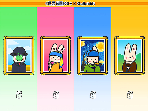 #世界名画100#——名画の兔
