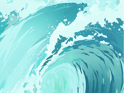 海浪的练习（个人主页-ZNjIyNjQ5NDQ=） - 创作习作 - 站酷设计师夏木木xxx原创素材 - 站酷ZCOOL