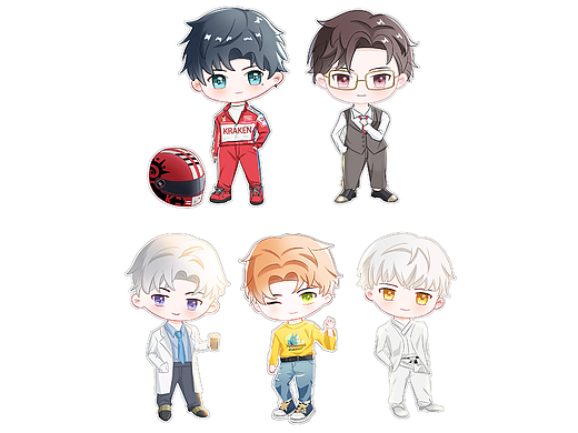 光与夜之恋q版同人图