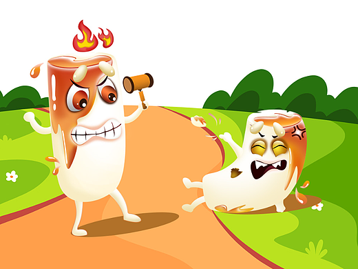 年糕（個(gè)人主頁-ZNjI0NTk4ODg=） - IP形象 - 站酷設(shè)計(jì)師書香雨墨原創(chuàng)素材 - 站酷ZCOOL