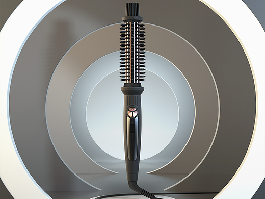 一些卷发器的场景渲染