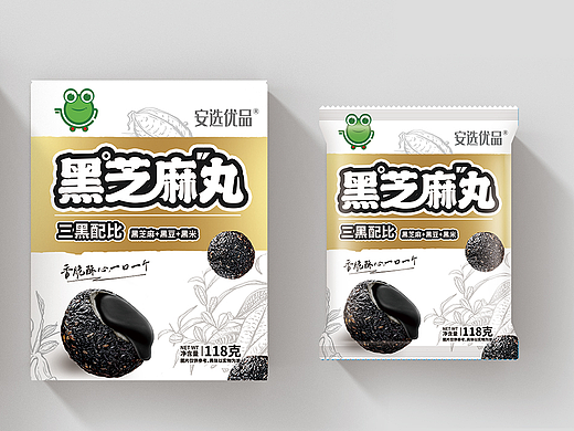 黑芝麻丸包装
