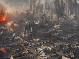 #AI创作实验室#原子弹爆炸的城市