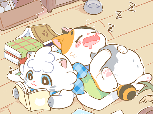 插画丨爱上我的小可爱