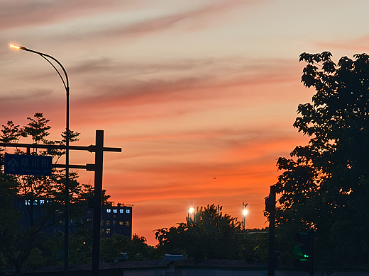 风景日落夕阳