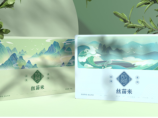 文创包装 | 誉侨邑山水文化篇章 呈大米农产品东方特色