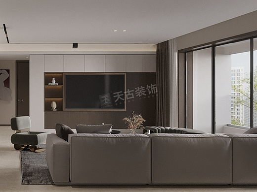 万科御澜道装修,江北御澜道户型天古装饰设计师蔡培