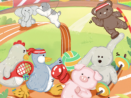 softlife — 动物运动会