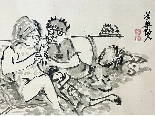 #创作加油站##速写人间烟火#横渠散人创作作品合集