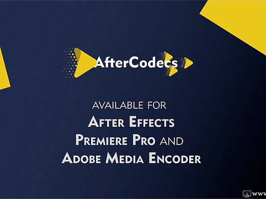 AfterCodecs for Mac(视频编码输出渲染插件)1.10.6激活版