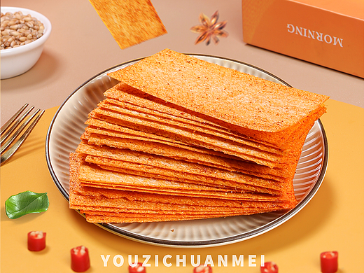 美食摄影 丨 柚子传媒 空气脆片