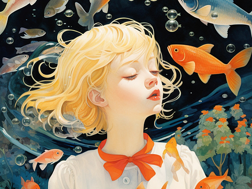 锦鲤女孩 | 附上咒语