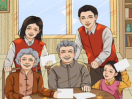 产品宣传全家福