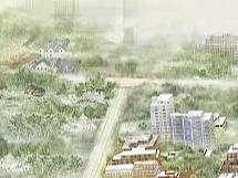 现代版扬州展厅主视觉设计