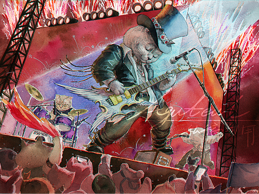 摇滚舞台_素材网站_图片免费下载-zcool站酷