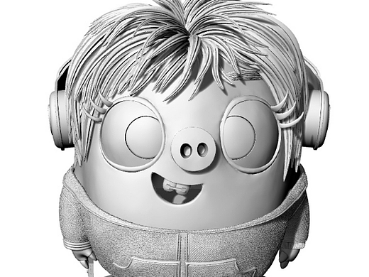 可愛的鹵蛋小豬3d模型（個人主頁-ZNjQ4NzYxNzY=） - 人物/生物 - 站酷設(shè)計師佩奇總原創(chuàng)素材 - 站酷ZCOOL