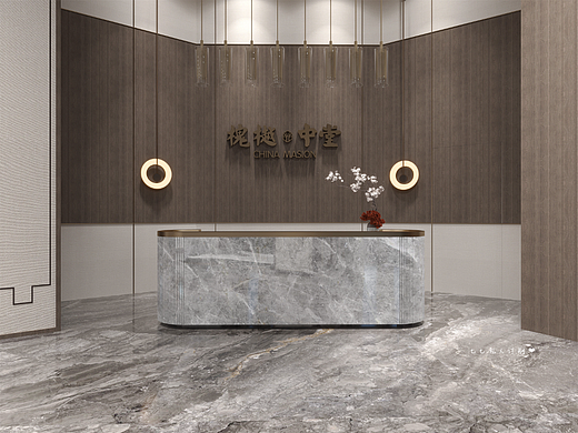 新中式售楼中心设计 , 属于中国人的东方气质美学！