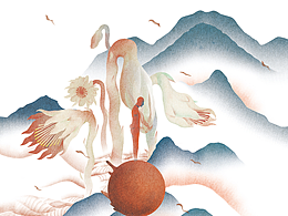 知己红茶插画