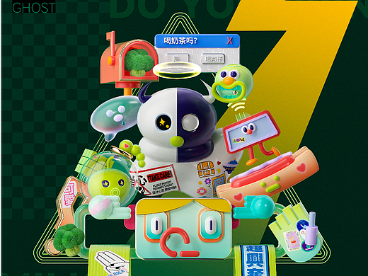 3-5月的C4D练习展示