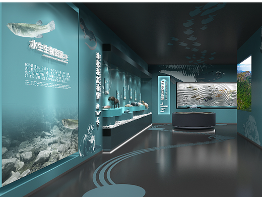 南岭自然博物馆-水生动物展厅
