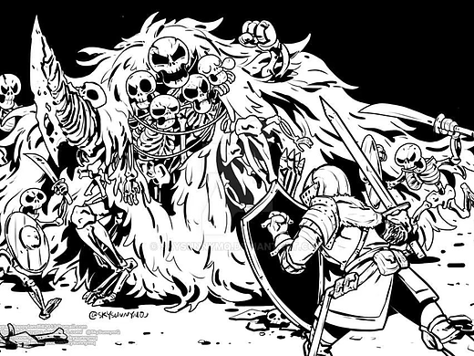 線稿（個(gè)人主頁-ZNjYwNTY2OTI=） - 單幅漫畫 - 站酷設(shè)計(jì)師skysunnymq原創(chuàng)素材 - 站酷ZCOOL