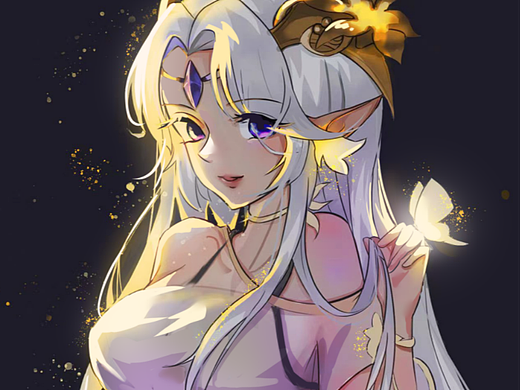 貂蝉金色仲夏夜同人女头