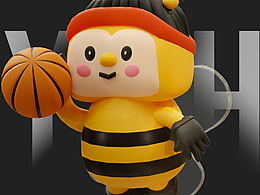 【原创蜜蜂IP】IP形象设计 | 篮球｜绘画 ｜ 音乐 