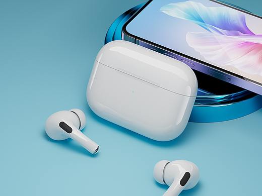 Apple AirPods Pro 渲染