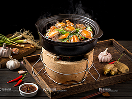 中餐品牌-广州叹佬鸡煲菜品项目拍摄