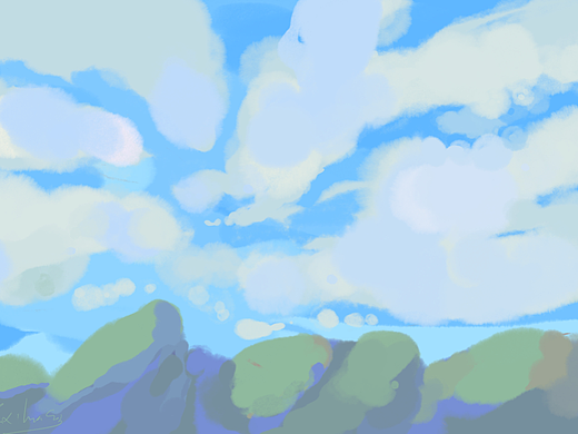 【色彩治愈之旅】#速涂# NO.24