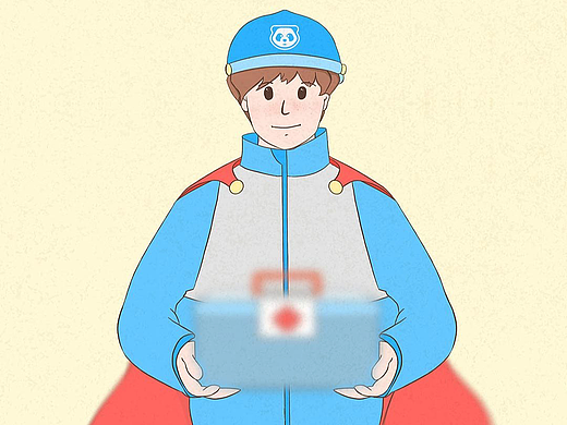 条漫合集-part 2 丨 骑手小药箱