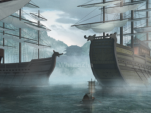 码头插画_素材网站_图片免费下载-zcool站酷