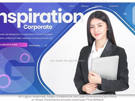 AE模板|高级创意动态动画企业文化宣传在线学习培训