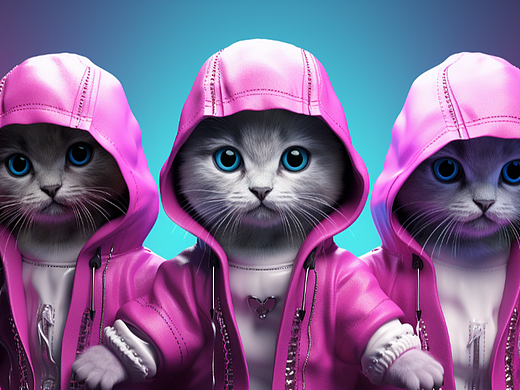 3cat（个人主页-ZNjU5ODc5ODQ=） - 艺术插画 - 站酷设计师红心鸟原创素材 - 站酷ZCOOL