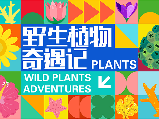 主视觉kv—野生植物奇遇记