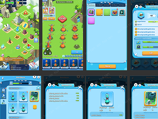 欧美休闲slg《进化》项目