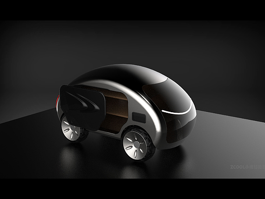 智慧草原无人快递车/设计扶贫/工业设计作品集