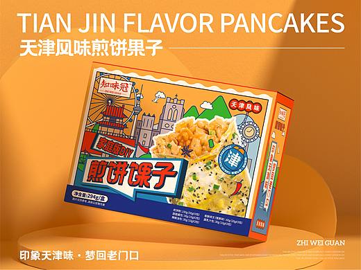 知味冠煎饼馃子包装设计 | Aurblis案例