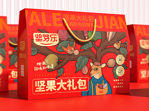 【坚芽乐】坚果品牌/战略包装设计