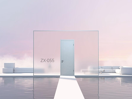 木门展示动画【造型055】