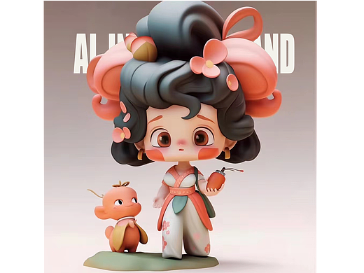 手办设计--当嫦娥走进AI（个人主页-ZNjU3NzY5NTI=） - AI作品 - 站酷设计师奇境下的AI原创素材 - 站酷ZCOOL