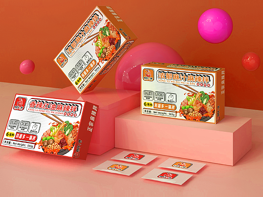 每日一拌麻辣拌包装设计