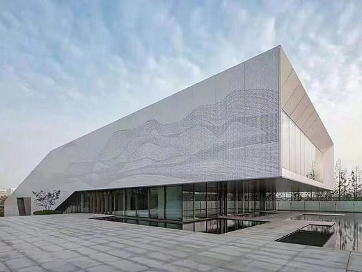 永安 铝单板门头造型幕墙铝单板百叶窗铝格栅空调厂家