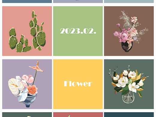 二月_插花