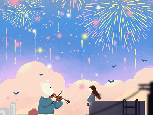 寻找我的熊先生（个人主页-ZNjEwOTIwNjg=） - 商业插画 - 站酷设计师努力画图的兔子原创素材 - 站酷ZCOOL