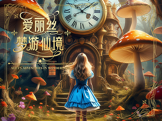 AI绘童话-《爱丽丝梦游仙境》
