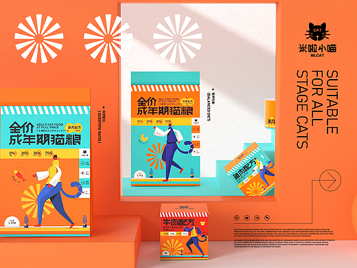 MLCAT X 反应.studio  |  猫粮品牌-包装设计