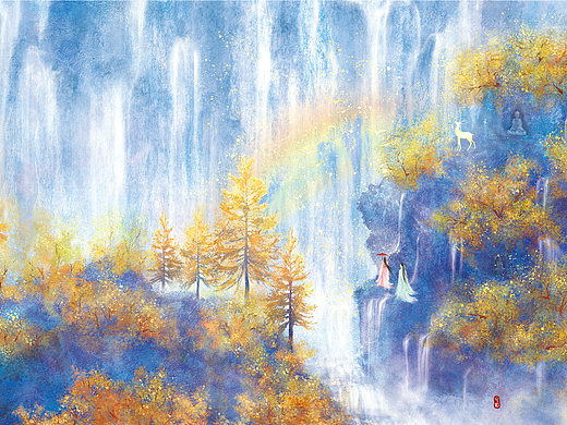远山近水