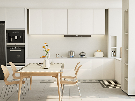 c4d厨房场景渲染动画