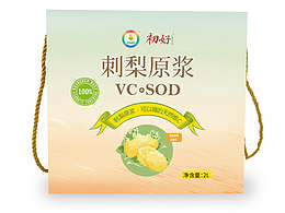 貴州刺梨產(chǎn)品包裝設(shè)計(jì)（2L家庭裝）